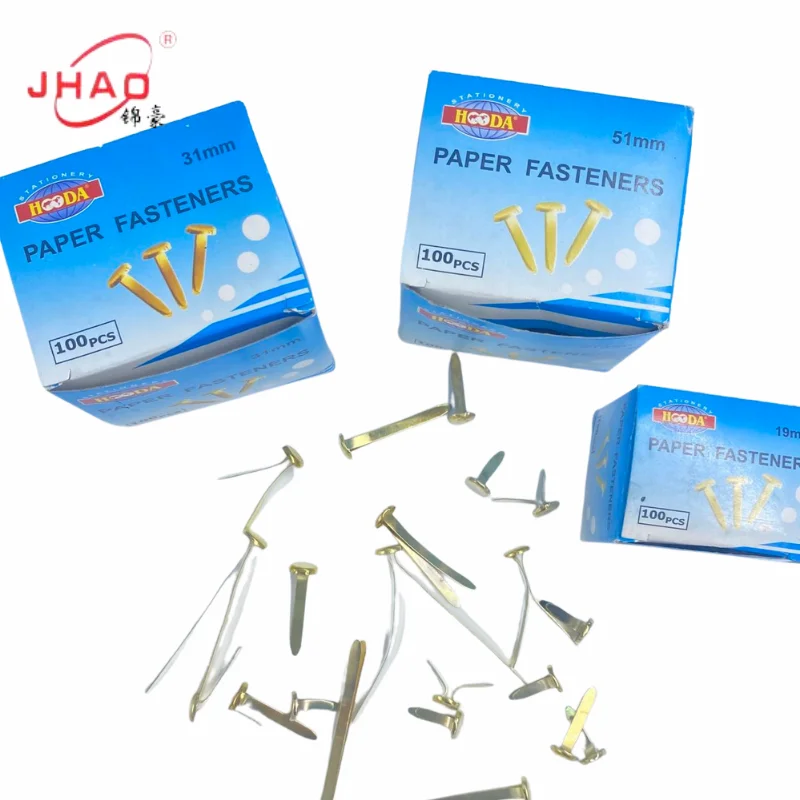 12MM Crafting School Project Brass Fasteners Brass Brads Round Fasteners Mini Metal Brads