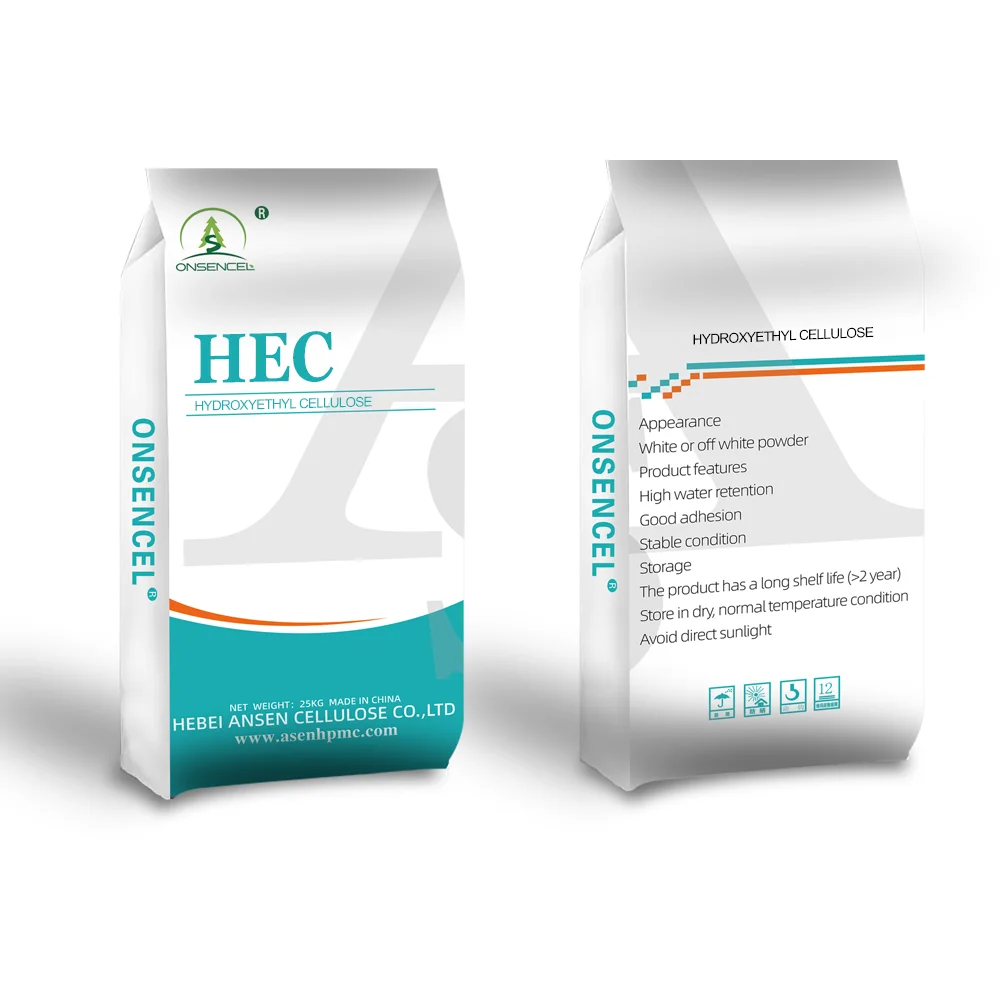Hydroxy Ethyl Cellulose HEC which has good film forming effect