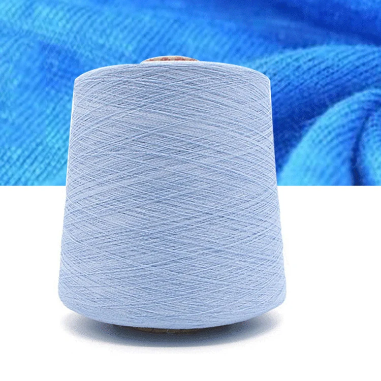 
Anti-Pilling Spring And Summer Yarn 24Nm/1 High Twist Imitations Linen Yarn Stock <img data-src=