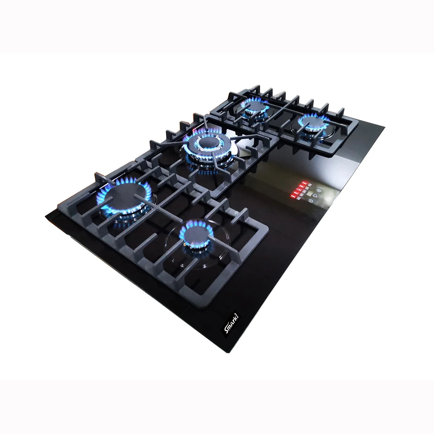 Latest design! Touch control 5 burner gas stove Built in gas cooktop 5 burners SG58822