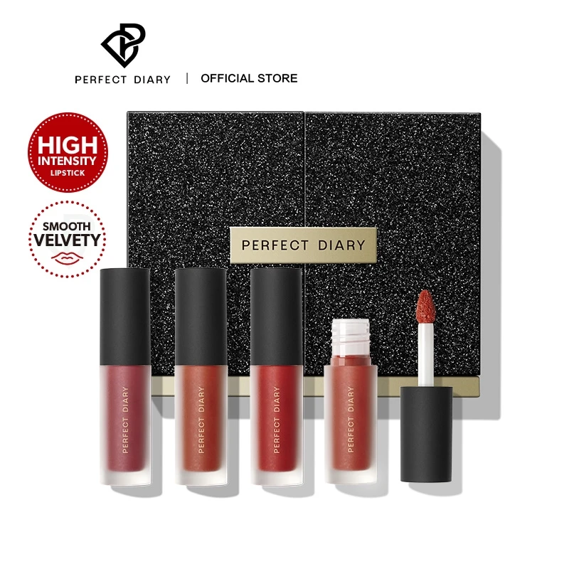 Liptint Cute  Liner Lipstick Set Box Drawer Without Brand Name Hing Fang 6-piece Matte Multicolour 12 Lipstick Set