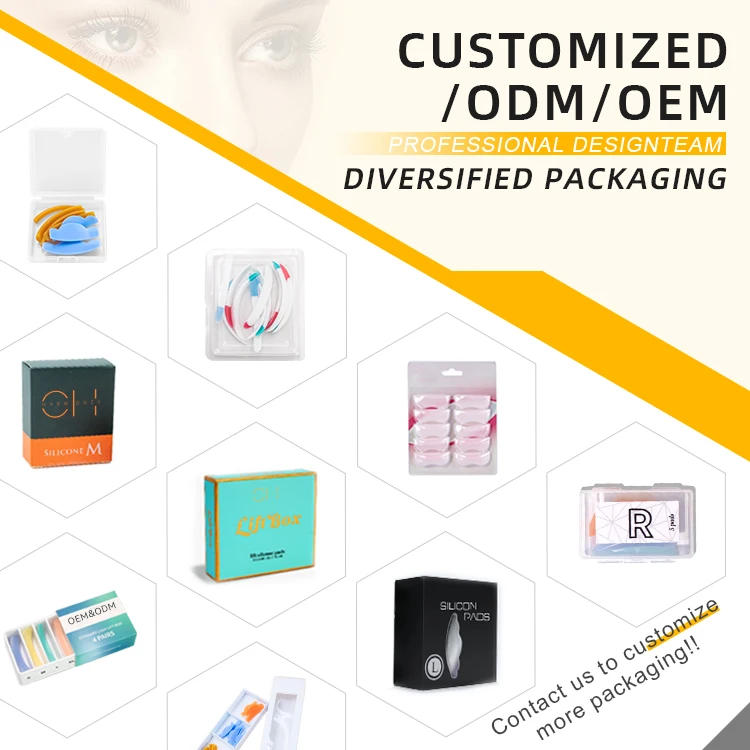 Soft Silicone Eye Lash Perm Rod Lash Lifting Curler Shields Eyelash Lift Perming Pads Oem Shapes