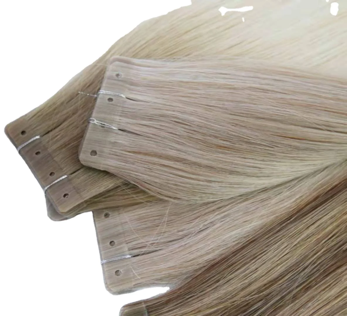 
Good selling natural wave tape hair wholesale high quality hair colorful tape hair 