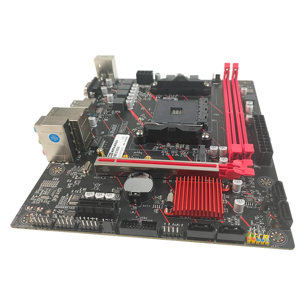 PCWINMAX OEM A520 A320 B450 Micro ATX Gaming DDR4 AM4 Factory Price Mainboard for Desktop Original Chipset Motherboard