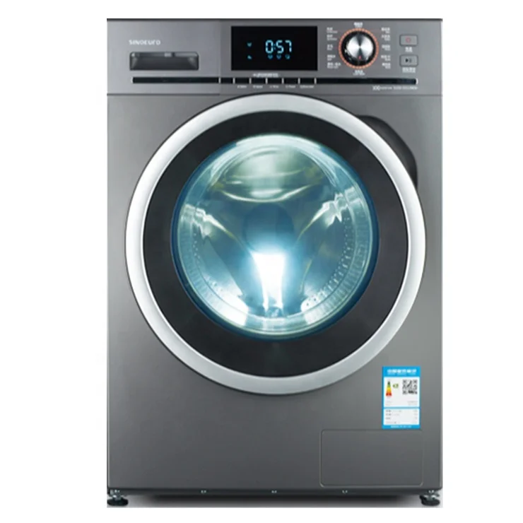 High Quality Fully 10KG Front Loading Washing Machine Household Automatic Washer
