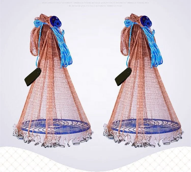 monofilament american cast net fishing