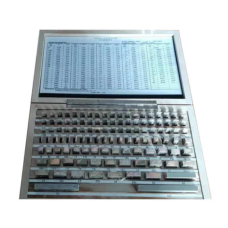 Factory Price Long Gauge Block To Sale High Precision Tool Steel Block Gauge Set