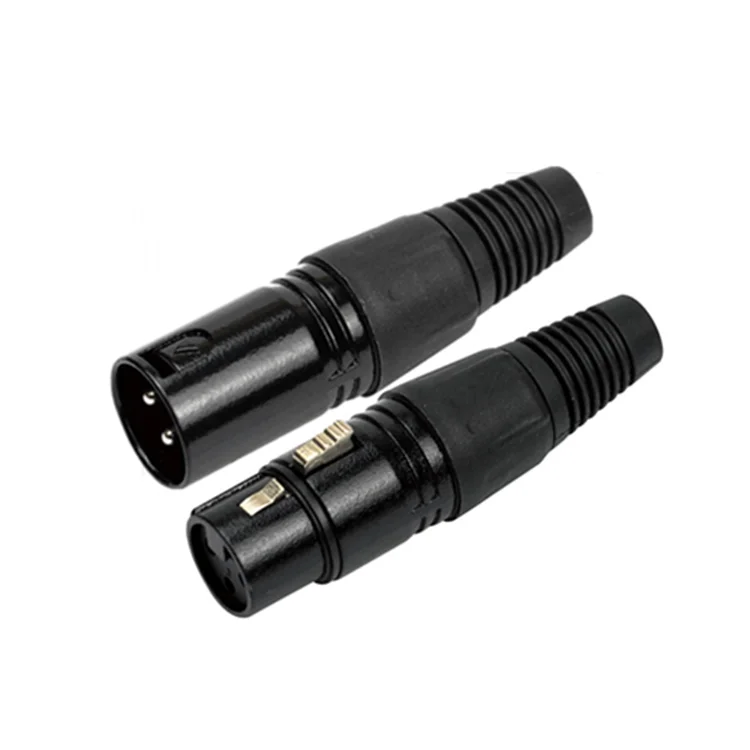 3p Аудиоразъемы с массовым покрытием xlr macho a hembra cable lot Professional