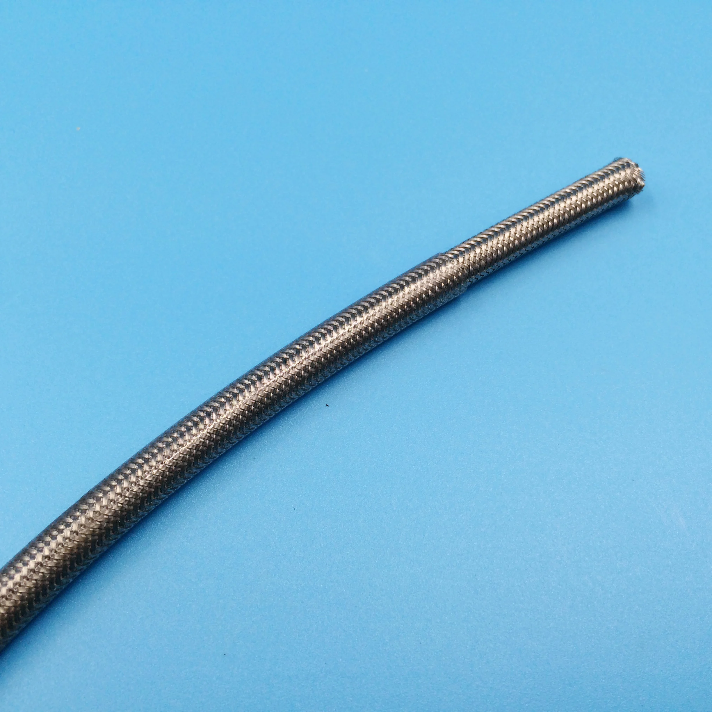 High tensile braided PTFE flexible rubber brass hose barb fitting hose