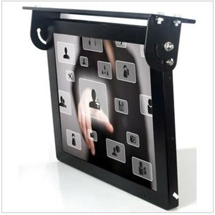 17 Inch Bus LCD LED Advertising Monitor Video Signage Display With Mounting Bracket