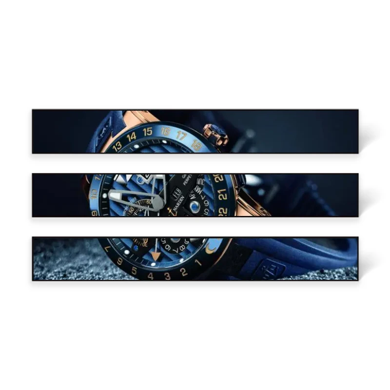 23.1 Inch Bar Stretched Shelf Edge Advertising Player Lcd Monitor Supermarket Shelf Led Advertising Display