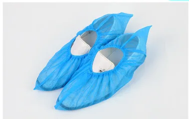 Wholesale disposable thickened non-woven dust-proof antiskid and antistatic shoe covers