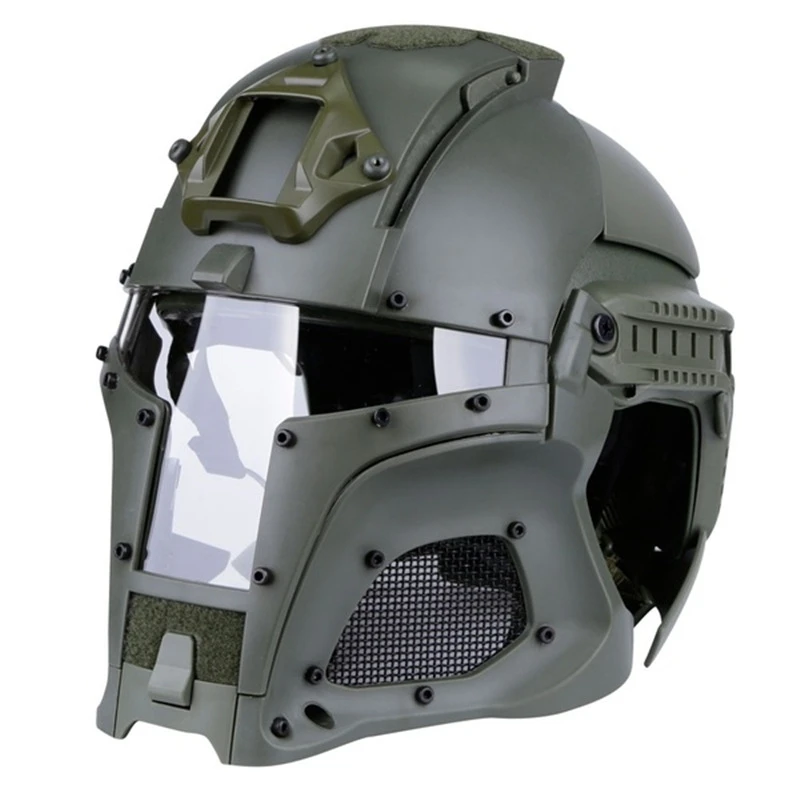 
2019 New Tactical Military Ballistic Duck Helmet Mask Hunting Shroud Transfer Base Outdoor Army Combat Airsoft Paintball 