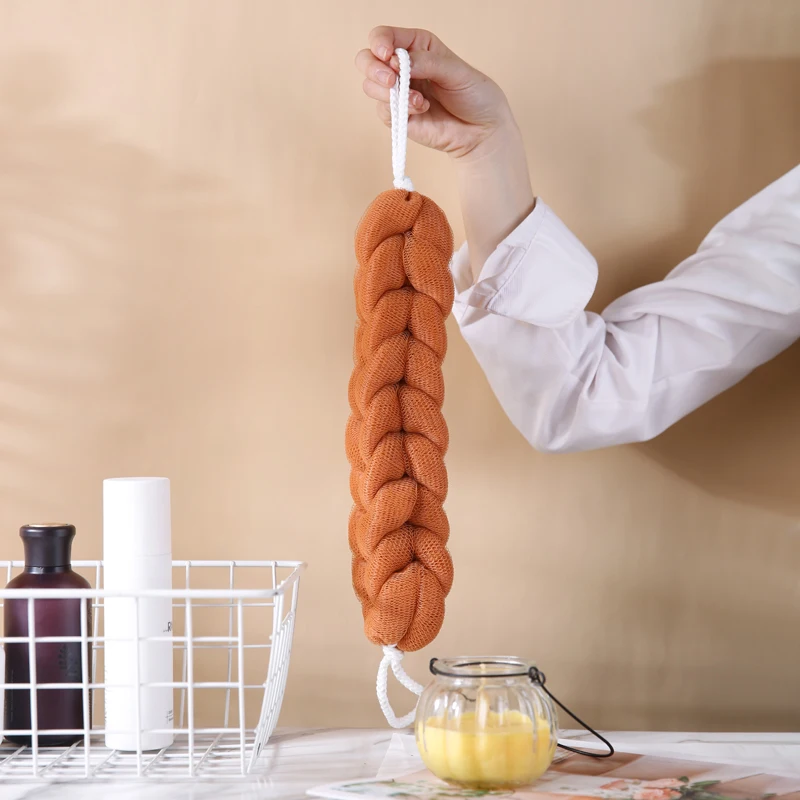 Экологически чистая губчатая щетка для душа, губка для ванны