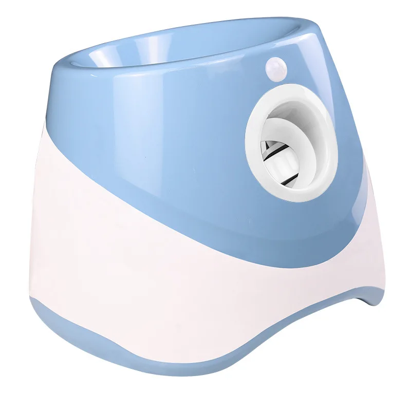 Popular Interactive Pet Ball Thrower Automatic Throwing Machine Outdoor Elastic Dog Tennis Ball Launcher Dog Toy