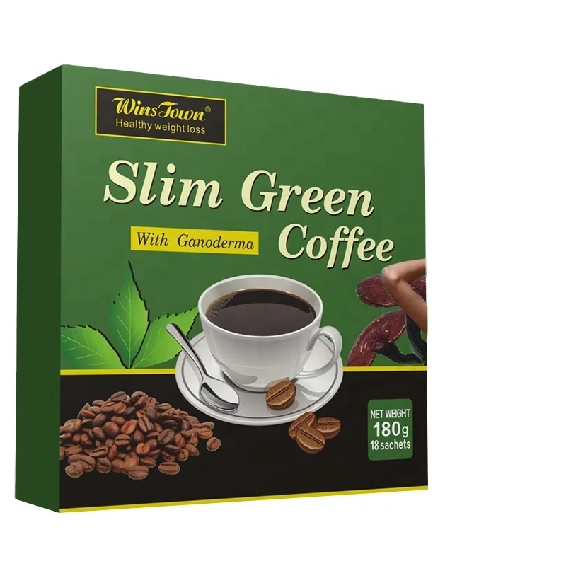 WinsTown Slim diet green coffee   natural slimming weight loss Instant coffee Meal Replacement Powder fit weight control Coffee