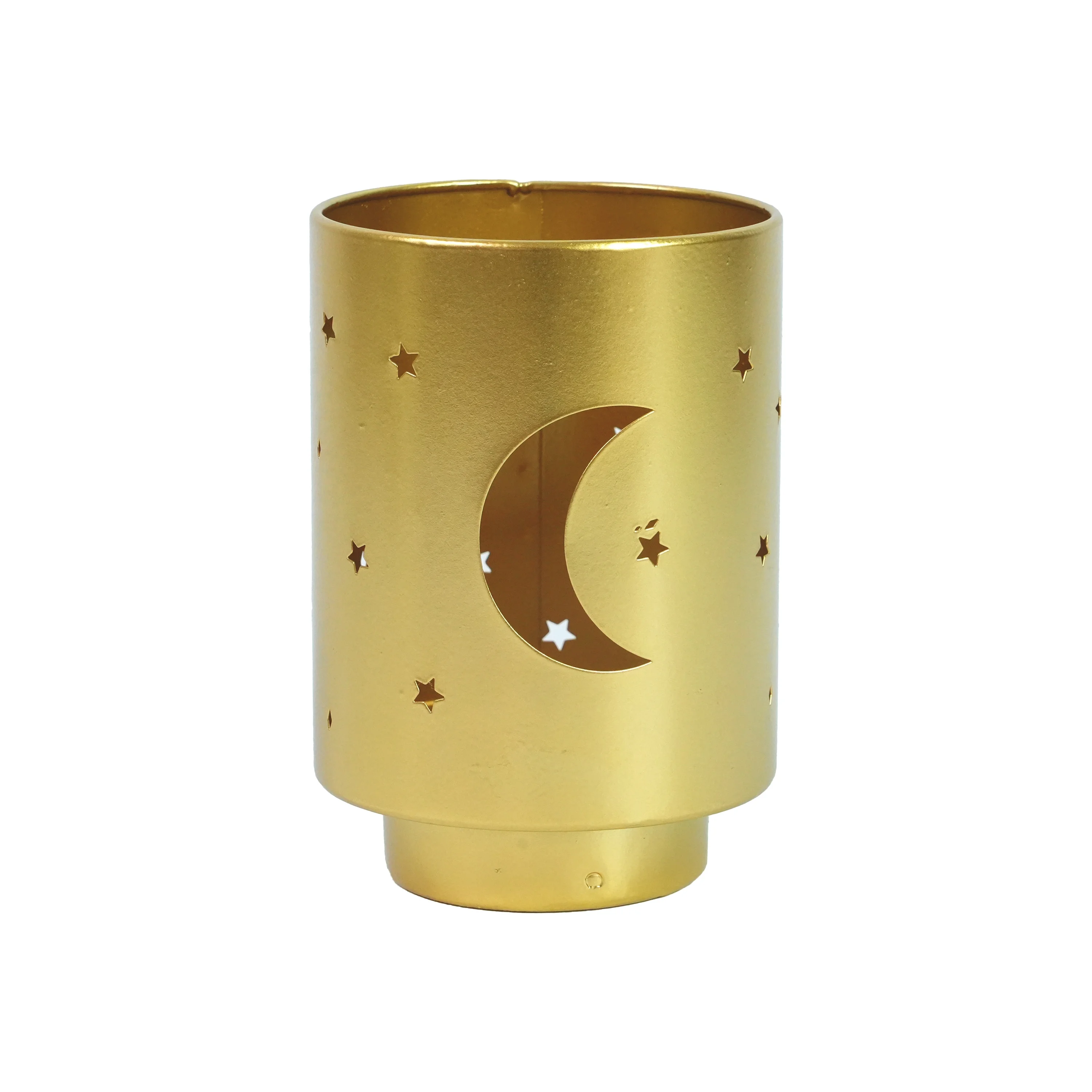 Foryoudecor candle holder  laser cutting muslim Islam ramadan moon metal candle holder