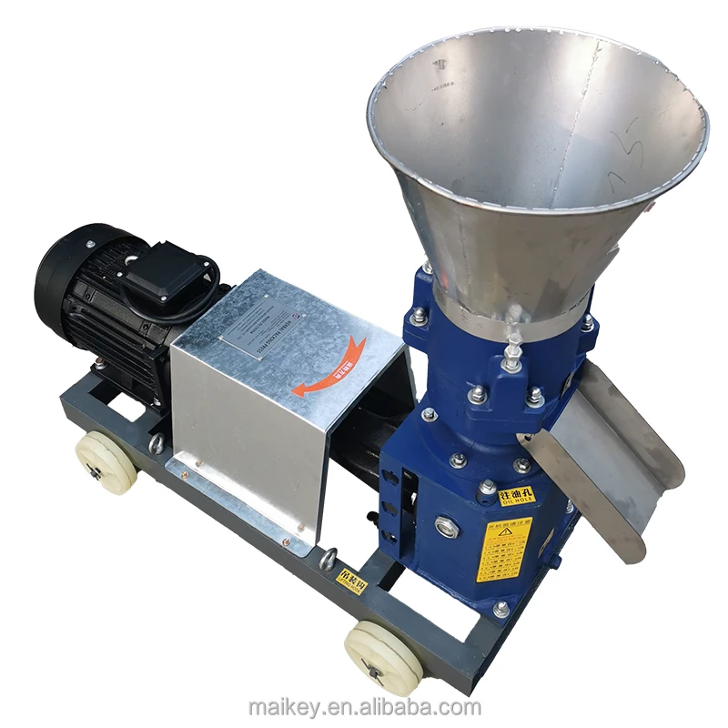 Pelletizer Machine Animal Feeds Commercial Plastic Palm Corn Grass Squeezing Feed Pelleting Mini Machines Maker Pellet Making