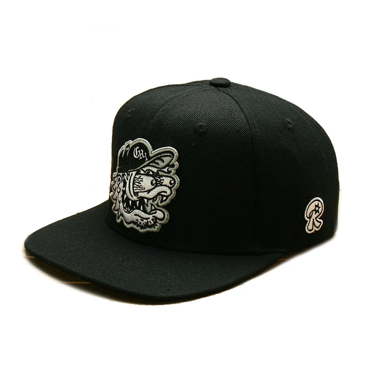 Chinese American Flat Caps Hip Hop Snapback Brand Snapback Cap Green Underbrim Snapback Hat