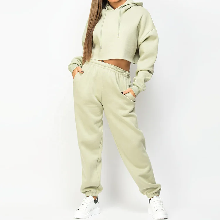 Custom Logo Oversized Plain High Waisted Fleece Women Baggy Sweatpants Ladies Joggers Mujer Track Pants Women Sport Joggers