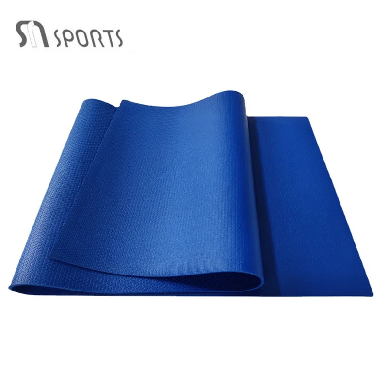High Quality  Factory Price 6mm Waterproof  Pvc Yoga Mat Manufacturer  Eco Friendly Custom logo Exercise Fitness Pilates Mat