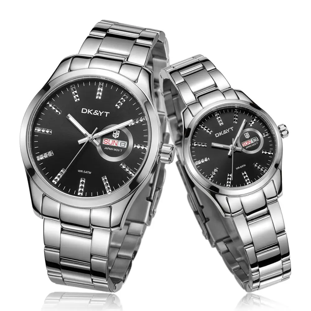 Factory Custom Logo Face Brand Watch for Couple Wrist Luxury Brand with 10 ATM Waterproof wristwatches