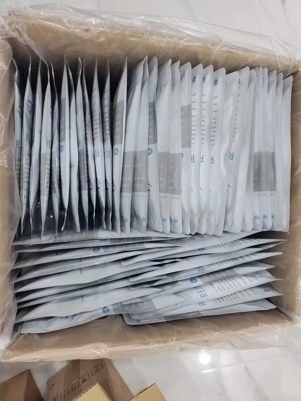 REJEON korean time machine size 60x80 6d cog pdo threads fish bone for facial lift