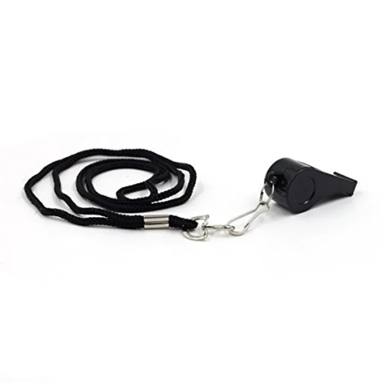 LXY-N769 Plastic Whistle Soccer Football Basketball sports whistle Referee Soccer Plastic Whistle With A Bracelet