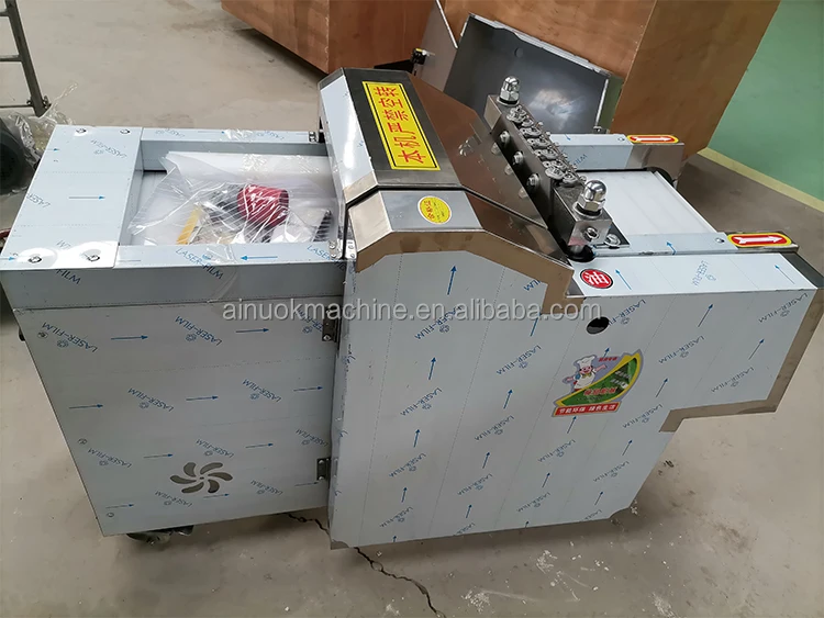 Electric meat cube cutter fish dicer cut goat pork frozen meat cutting machine beef slicer dicing chicken cutting machine price