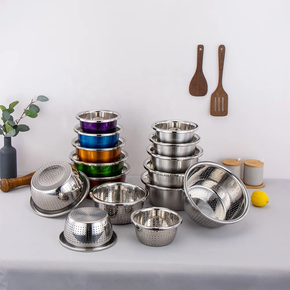 knorr salad dressing new design silicone folding salad bowl stainless steel mixing bowl coupe legume plastic rattan basket