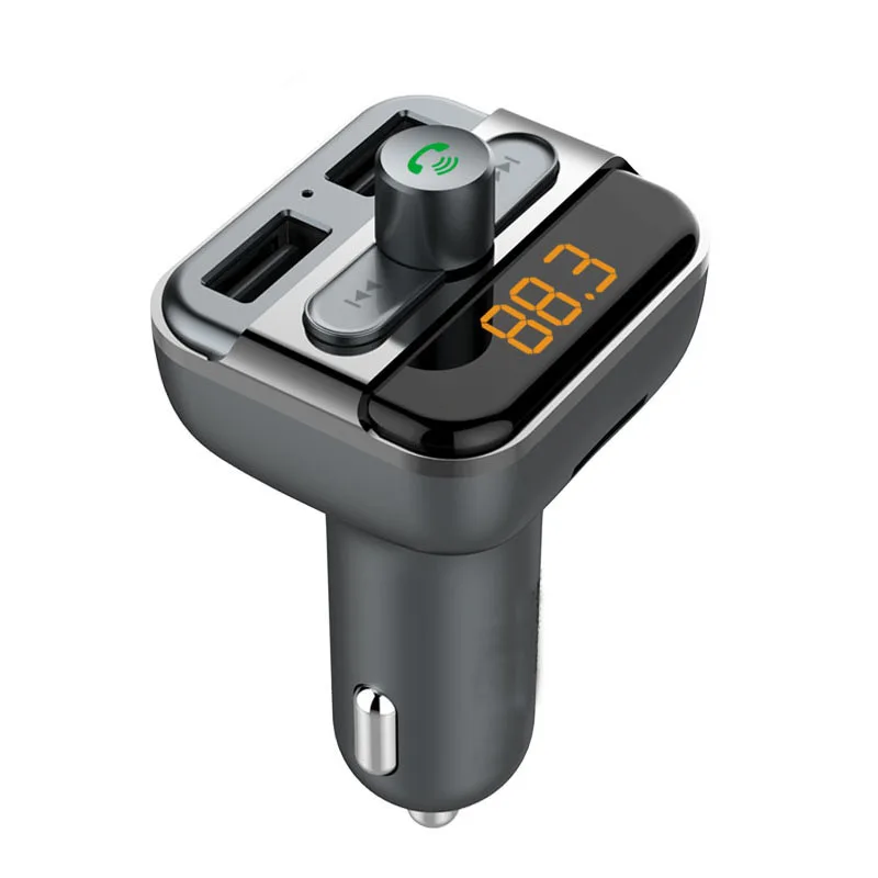 Dropshipping  BT20 Dual USB Car Charger BT FM Transmitter