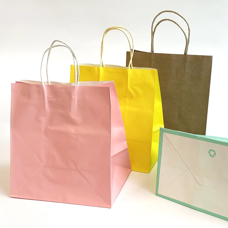 Одиночный моющийся бумажный пакет для вина, моющийся пакет для вина из крафт-бумаги