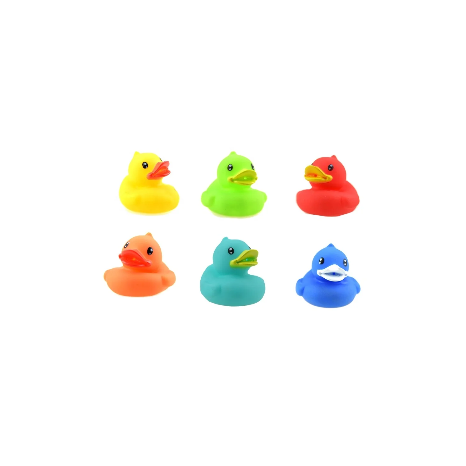 High quality 6pcs bath animal toys Vinyl Bath Duck ( 6pcs in a pack)