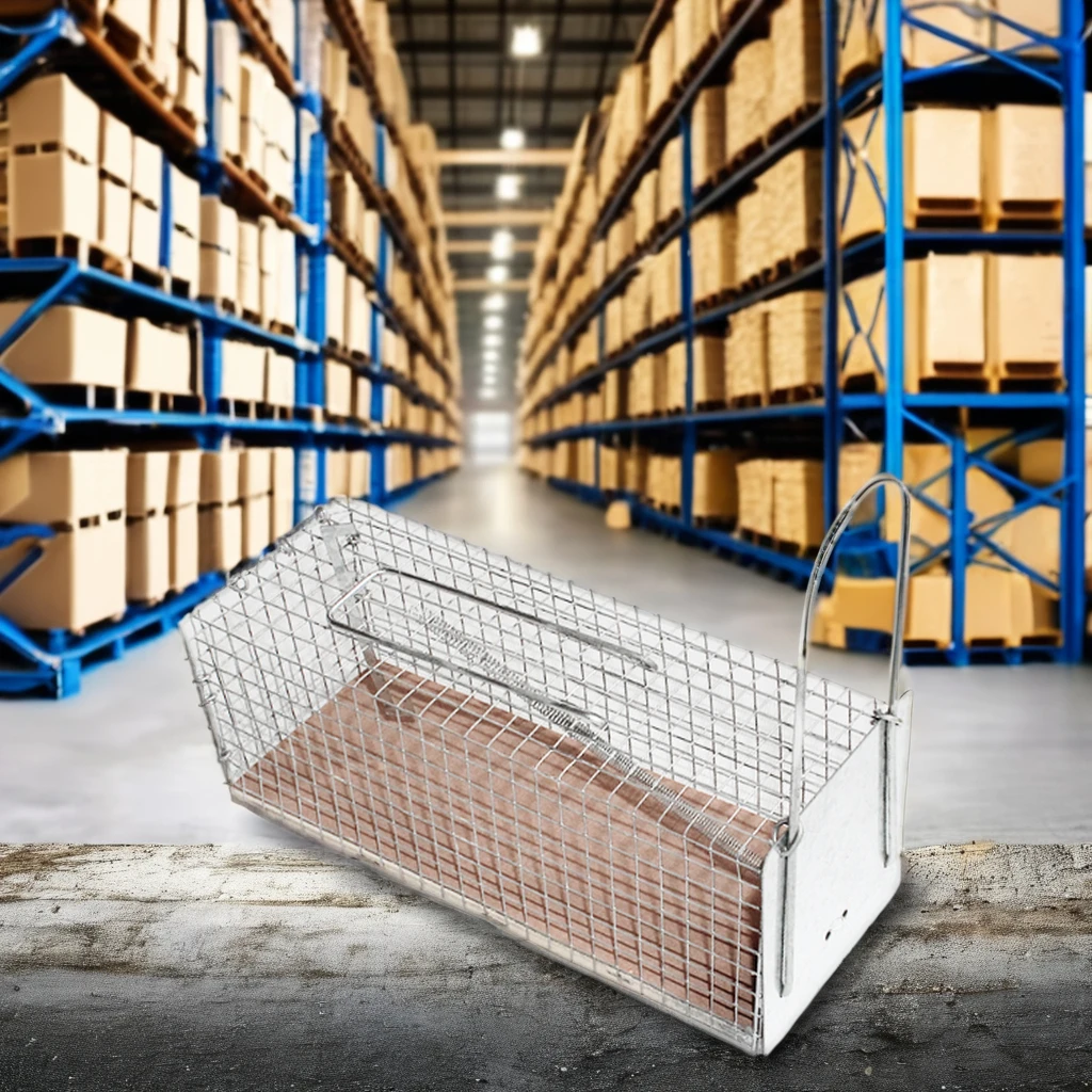 Eco-Friendly Custom PP Material Outdoor Pest Control Glue Trap Square Shape Light Design Plant Motif Attractive Wild Boar Rat