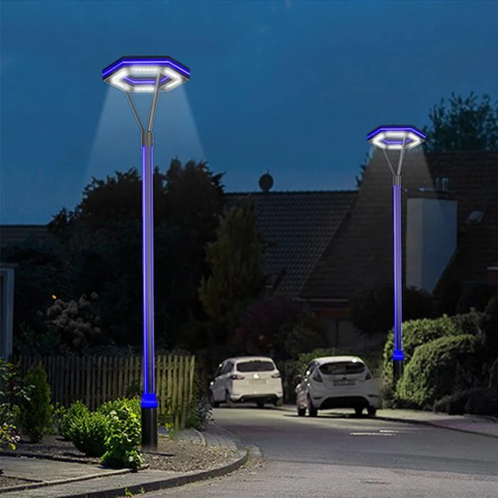 Outdoor modern nordic vintage 2.5m 3m 4m 5m decorative aluminum street garden led lamp post lights