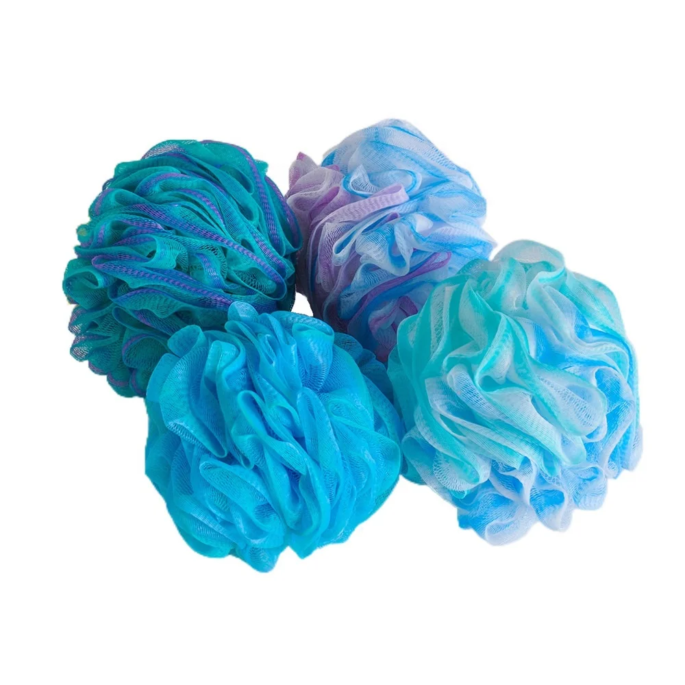 Bath Loofah Shower Sponge Pouf Body Scrubber Exfoliator Scrubber ball