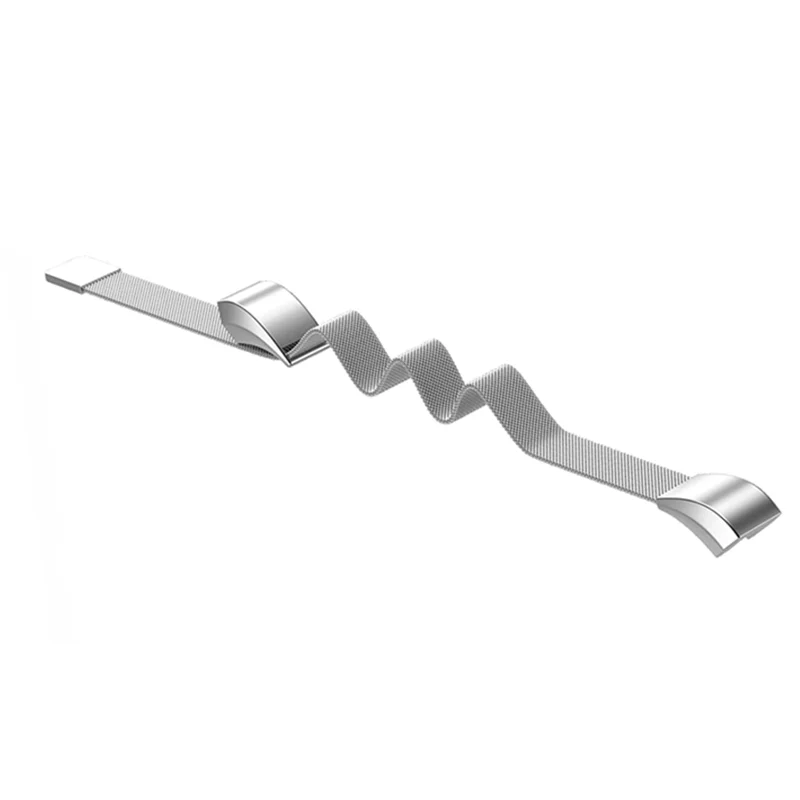 
Магнитный сменный фитнес Смарт-браслет из нержавеющей стали, ремешки для часов, Миланская петля, наручный ремешок для Fitbit Alta HR 