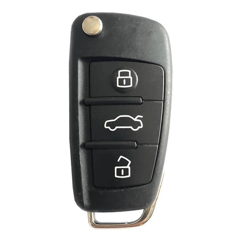 FLIP Remote Key 3 Buttons For Audi A1 Q3 433mhz id48 8X0 837 220 D