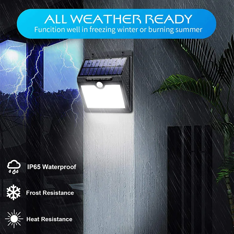 
Outdoor Sensor Wall Solar Led Light Motion 