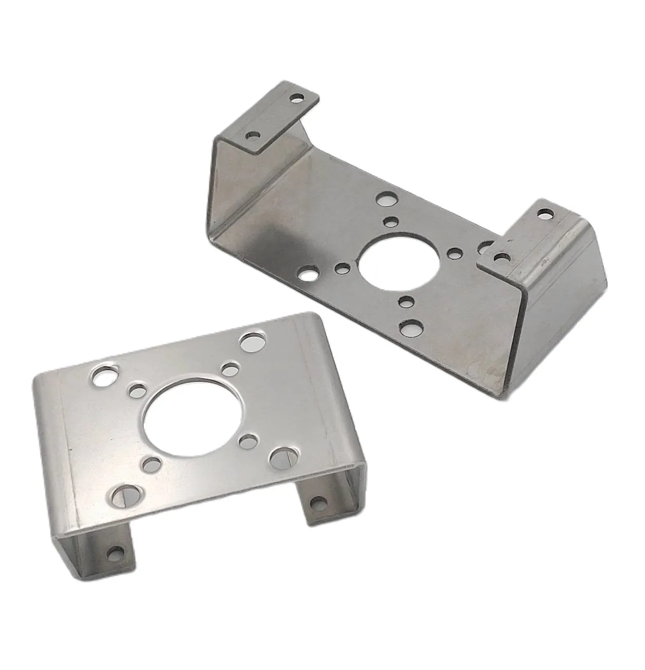 Customizable SS304 Cast Iron Ball Valve Bracket Industrial Steel Parts in Multiple Sizes OEM Support