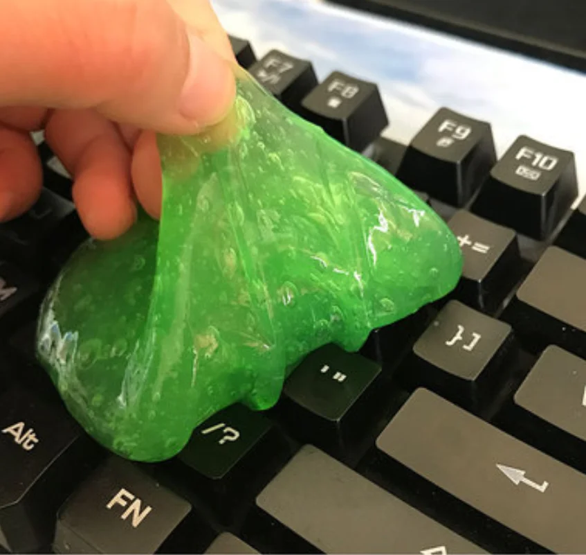 Мягкий липкий супер чистый волшебный гель Универсальный очищающий для клавиатуры и деталей автомобиля