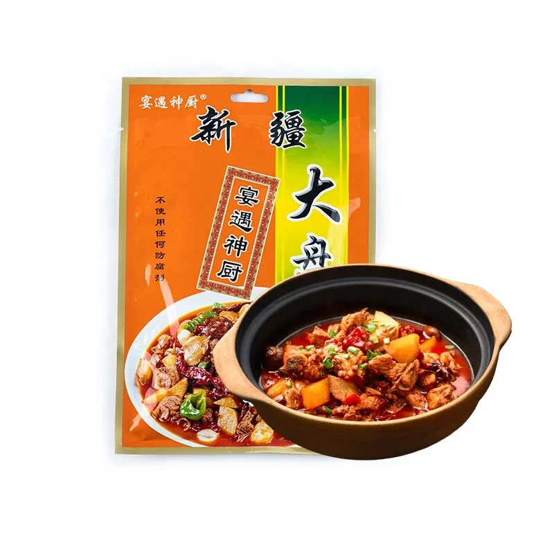 Tianchu 160g Spicy Big Plate Chicken Seasoning Stir Fry Chicken Chinese Xinjiang Seasoning Spicy Condiment Sauce