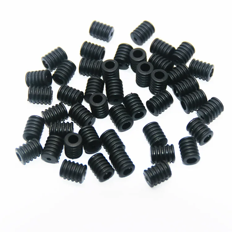 Disposable Face Adjustment Buckle Elastic Rope Rubber Cord Stopper Lock Cord Plastic Stopper