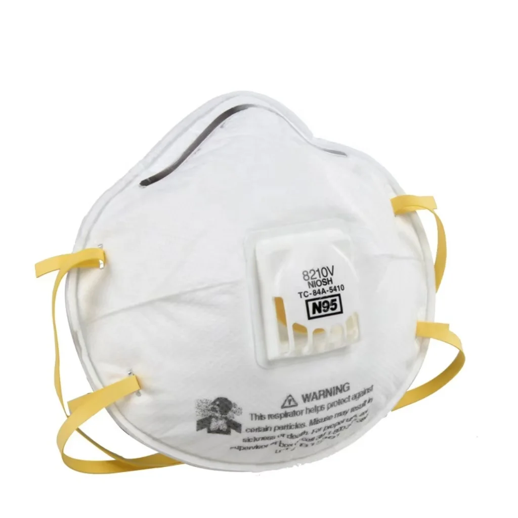 8210V Dust Proof face mask with breathing valve industrial anti dust Particulate Respirator