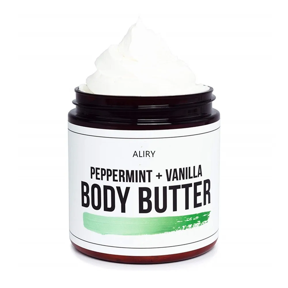 Private Label Nourishing Skin Peppermint  Whitening Bleaching Body Lotion Cream