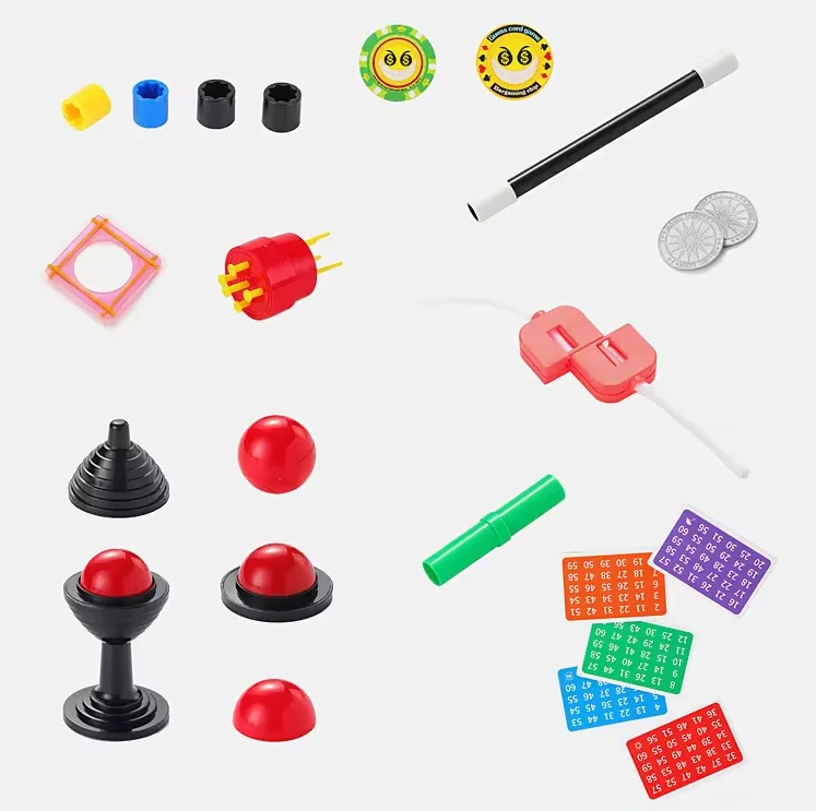 Игрушка хит продаж, детские развивающие игрушки, мини-набор из 35 волшебных трюков, простая магия для детей