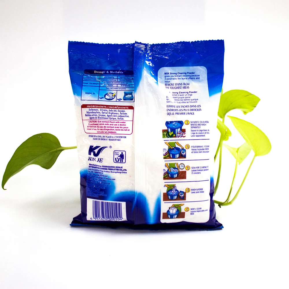 high quality and high foaming capacity lessive in detergent powder for clothes