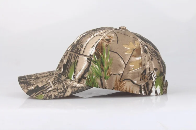 Factory Oem Fashion Customizable Camouflage Outdoor Sport Hats Multiple Styles Logo Choice Baseball Caps