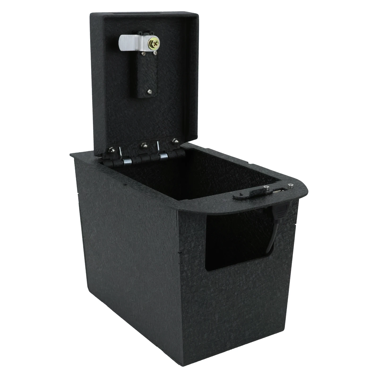 Tuojue console safe number lock box Compatible with Toyota RAV4 2021 Console storage box gun safe car console vault