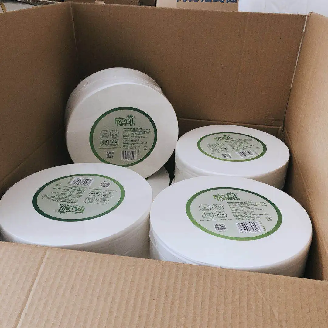 High Quality Water-Soluble Toilet Paper  roll paper towels jumbo roll Custom large roll paper